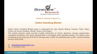 Online Gambling Market, Dynamics, Trends, and Market Analysis