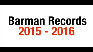 Barman Records : 1 an !