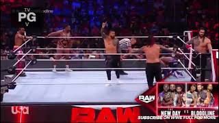 Roman Reigns & The Usos vs. New Day (2_2) - WWE Raw