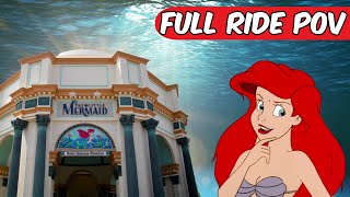 [POV] 🧜‍♀️ 🔱 THE LITTLE MERMAID - Ariel’s Undersea Adventure 🐠🦀 | Disney California Adventure