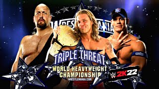 FULL MATCH - Edge vs. John Cena vs. Big Show - World Title Triple Threat Match: WrestleMania XXV