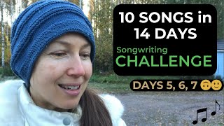What Stalled My Progress? Days 5, 6 & 7 (10 Songs in 14 Days Songwriting Challenge - Fall 2024)