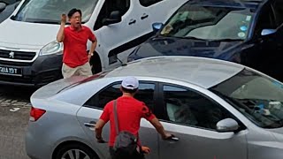 Illegal Inconsiderate Parking Causing Obstruction to Multiple cars