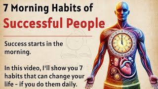 7 Morning Habits of Successful People ✨️ || Graded Reader || Improve Your English Fluency ✅️
