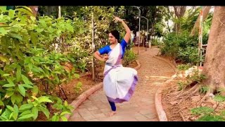 Pandit Ravishankar Ji's - Sandhya raga | Dance by Simran Sivakumar |