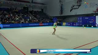 Oltean Ana LPS Bistrita Junioare III    R1 WA 2025   Festivalul Național de Gimnastică Ritmică