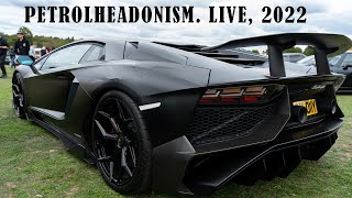 Petrolheadonism. Live, 2022 England, Knebworth House, Super Cars Everywhere