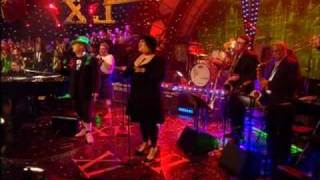 Dave Swift on Bass with Jools Holland backing Boy George "Karma Chameleon"