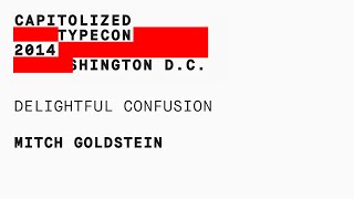 Delightful Confusion — Mitch Goldstein