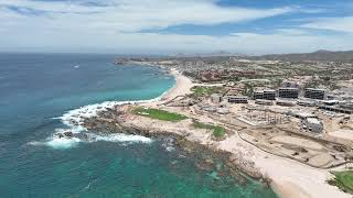 Aerial view of San José del Cabo, Mexico's Baja California Peninsula