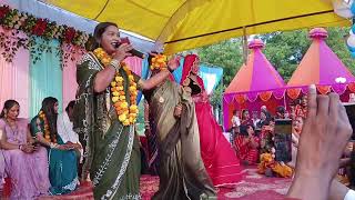Manju Mohini Kanchan from UP's house🇨🇮🎁 tremendous congratulations sohar song🎋