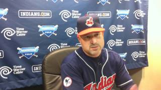 Indians Manager Manny Acta on the Indians 9-4 Win Against the Royals 4/26