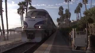 Railfanning  San Clemente 9/ 30/ 18 Feat AMTK 162