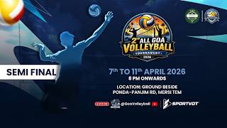 🟥 LIVE | Day 4 | 2nd All Goa Volleyball Tournament | Merces, Goa | Almeida Brothers x Pogo Boys