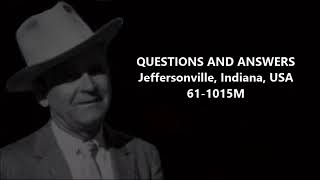 Rev  William Branham   What is the hidden maana