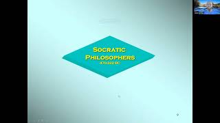 History: Socratics and the Modern Philosophers