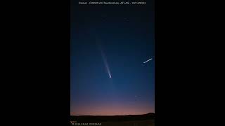 Comet   C/2023 A3 Tsuchinshan–ATLAS   - October 14, 2024 #Timelapse