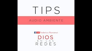 DIOS EN LAS REDES: Como tomar audio ambiente  para hacer directos "Facebook Live"