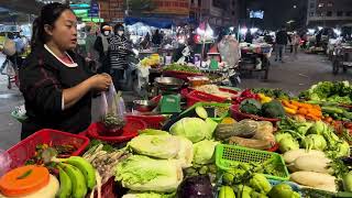 Vietnam Traditional Local Market | Vinh Nghệ An | Fresh Seafoods Restaurant