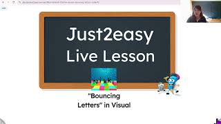 Just2easy Live Lesson - Coding (Year 3/4 -  P4/5)