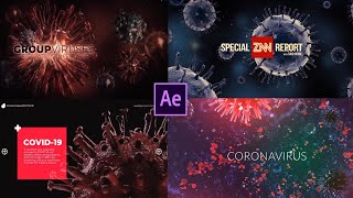 Top 10 After Effects Corona Virus Covid-19 Templates