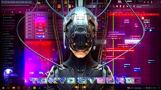 👹 TOKYO CYBORG ∆52 | 東京サイボーグ( Eyes Open )| FL STUDIO 20 | #scifi #musicproduction #music #filmscore