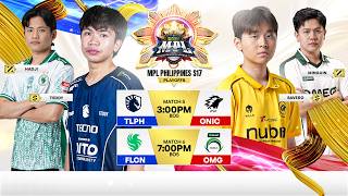 🔴 LIVE | MPL PH S17 | ENGLISH - Playoffs Day 3