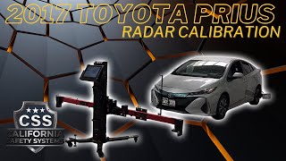 2017 Toyota Prius Radar Calibration