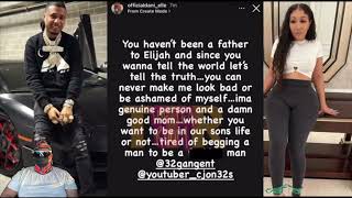 IT SEEMS TO ME THAT @iScreamVlogs IS INFATUATED BY @CJON32s BABY MOMMAS THIS IS CRAZY BRO..!!!
