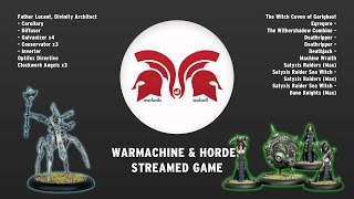 Father Lucant vs Witch Coven - Warmachine & Hordes Mk3 Battle Report 25/11/16