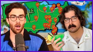 HasanAbi Reacts to Eddy Burback Eat at Every Margaritaville