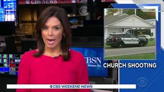 Gunman captured after shooting 2 people at a New Hampshire church wedding