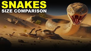 Snake Size Comparison 2026 | From Tiny Snakes to Colossal Giants