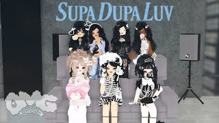 TRINITY - 'SUPA DUPA LUV' M/V REACTION | ROBLOX KPOP 4K