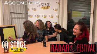 Interview de Ascenders par Vega au Radar Festival