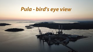 Pula, Croatia - Short Drone Video