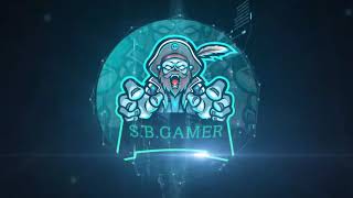 Pubg Logo🤘And channel name S.B GAMER