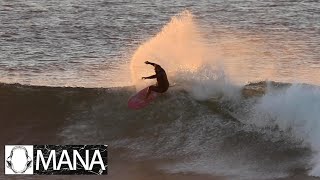 Mana Surfboards "Sabre" + New Futures Fins F8 Vaporcore Full Review - The Surfboard Guide