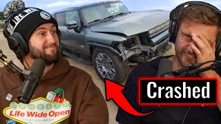 Ryans Hummer Accident, CJs G-Wagon Regrets, & Evan Hates Christmas || Life Wide Open Podcast #149