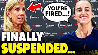 WNBA Commissioner SUSPENDED After Caitlin Clark REF SCANDAL BLOWS UP!