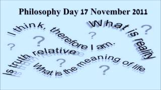 World Philosophy Day and my  Philosophy Playlist