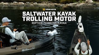 NEW Saltwater Kayak Trolling Motor | Minn Kota Riptide Kayak Terrova®