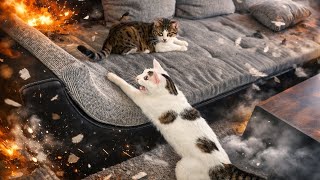 Morning Routine with the Cats | Life With Cats Hits Different ❤️