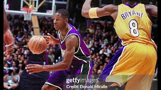 Classic NBA Games  - Lakers vs Milwaukee  2000 12 12  Ray Allen VS Kobe Bryant 1ST QTR