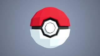 Low Poly | Pokeball
