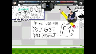(MUGEN) Akiha Tohno(Me) Vs Doodlebob (AI Patch by DaMarioMemer)