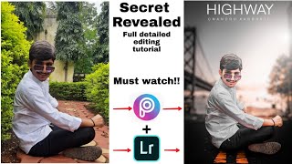 PicsArt manipulation editing || PicsArt cut paste editing || Lightroom editing all steps explained