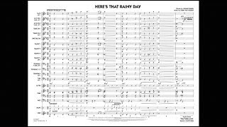 Here's That Rainy Day arranged by Rick Stitzel