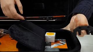 ECO  friendly  oblong violin case SVC102