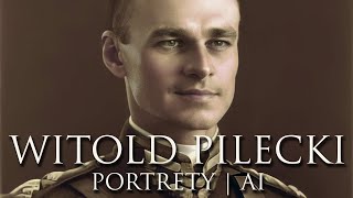 PORTRETY - WITOLD PILECKI ur. 1901 zm. 1948 | DEEP FAKE | BEZ DŹWIĘKU